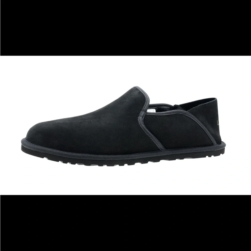 UGG Men's Black Cooke Suede‎ Slippers Loafers